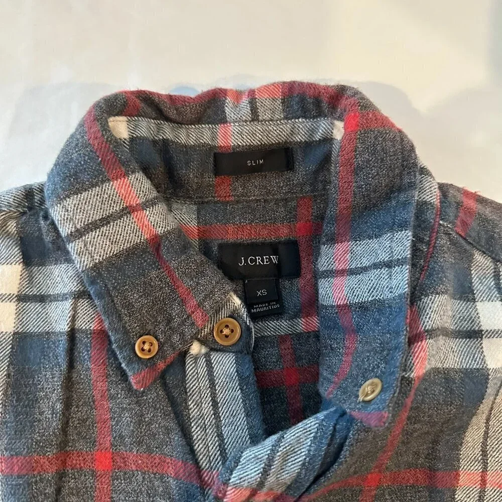 JCrew Flannel Button Down